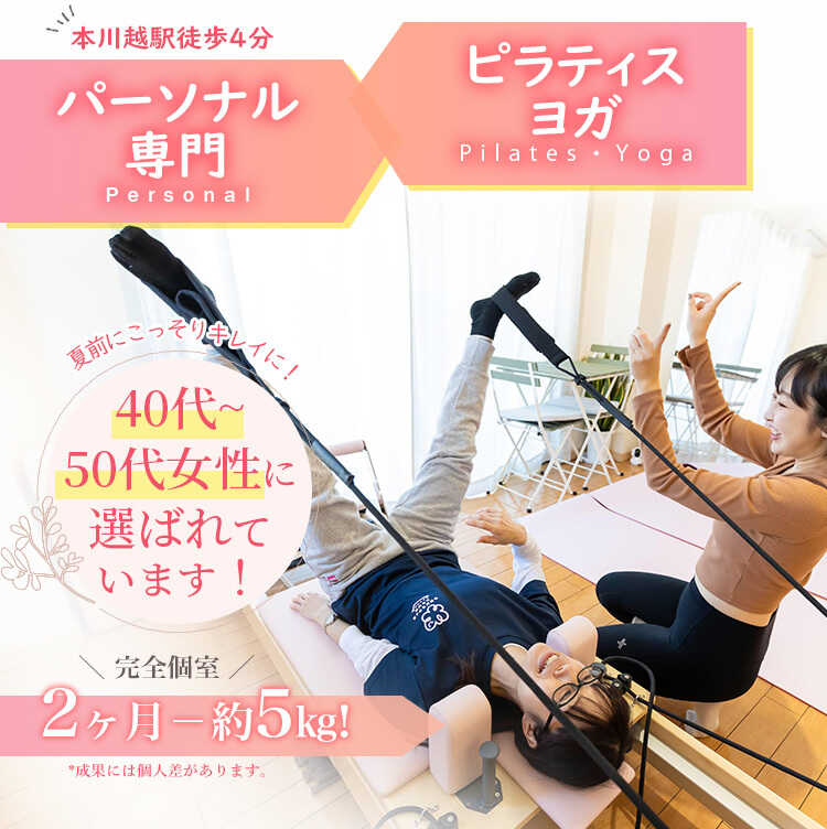川越のピラティススタジオのキャンペーン情報