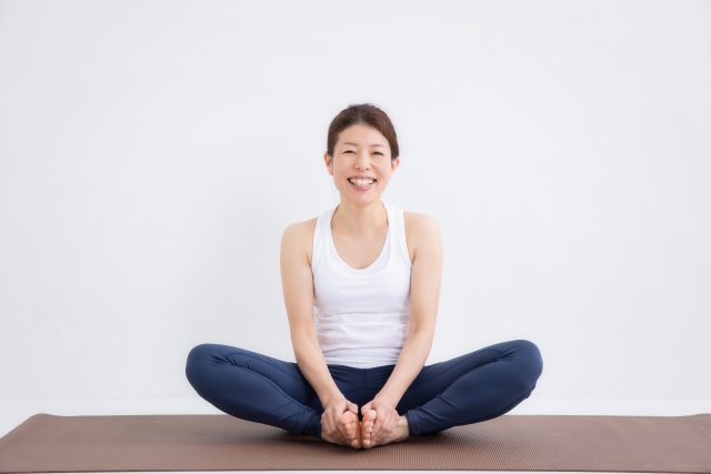 化粧をしていない女性